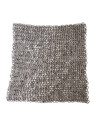 Chainmail piece of 20 x 20 cm, edged rings