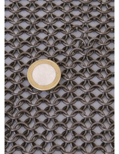 BTW chainmail 20 x 20 cm, ID 8 mm rings. 2
