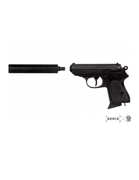 German James Bond 007 pistol with...