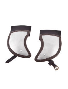 Pair of cheek protectors for helmets