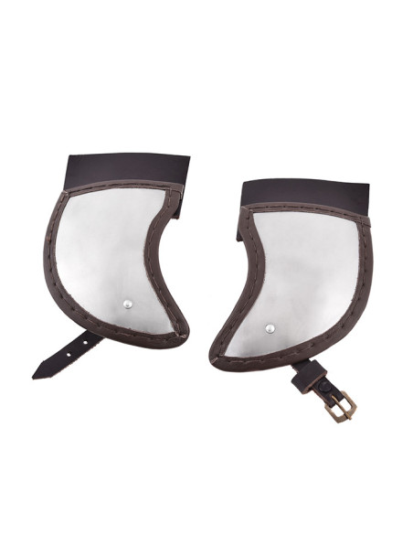 Pair of cheek protectors for helmets