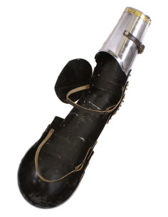 Pair of articulated medieval metal arms 2