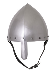 Welded Nasal Olmutz Conical Helmet, 2mm Steel