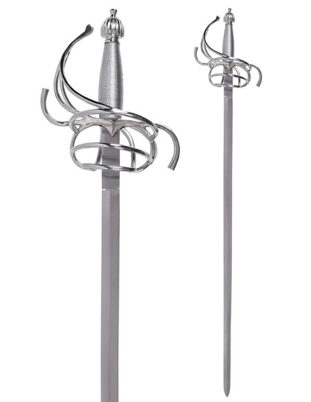 Spanish rapiera sword with leather...