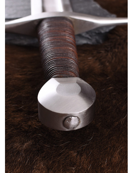 Viking sword with scabbard for...