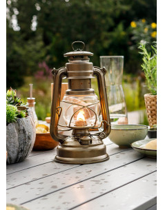 Feurhand Storm 276 oil lamp, bronze finish 2