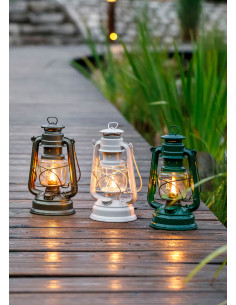 Feurhand Storm 276 oil lamp, green finish 2