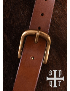 Short scabbard with belt for medieval or viking sword 2