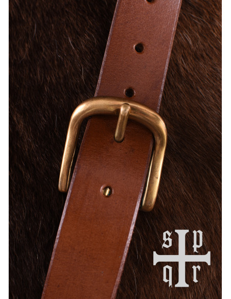 Short scabbard with belt for medieval...
