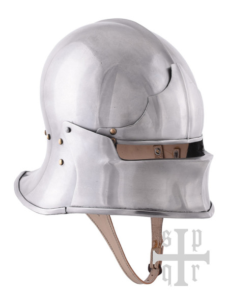 Sallet-type Gothic functional helmet,...