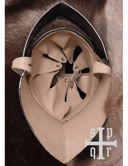 Sallet-type Gothic functional helmet,...