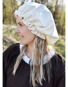 Medieval coif for maiden in various colors 2