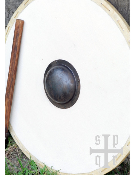 Viking round wooden shield to paint