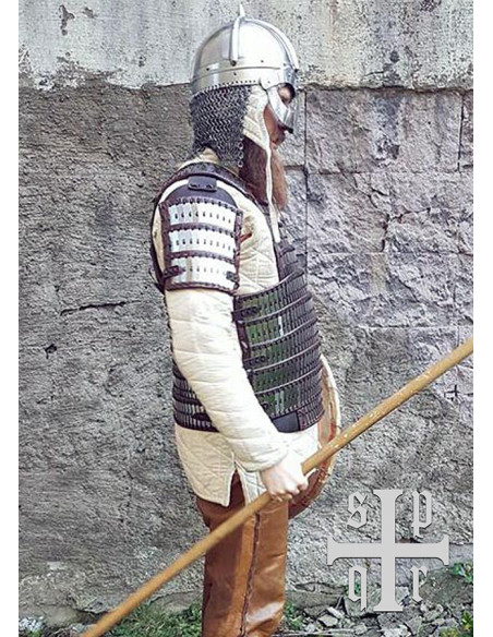 Brigantine armor type Birka, leather...
