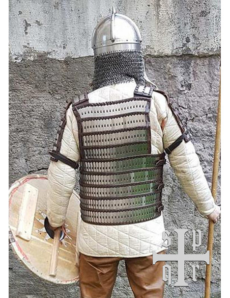 Brigantine armor type Birka, leather...