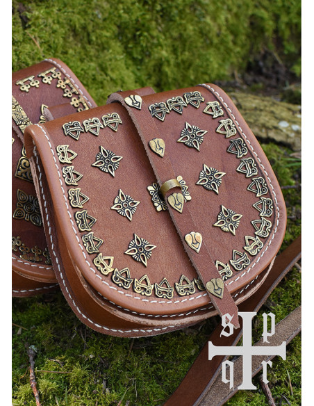Viking leather bag model Tarsoly