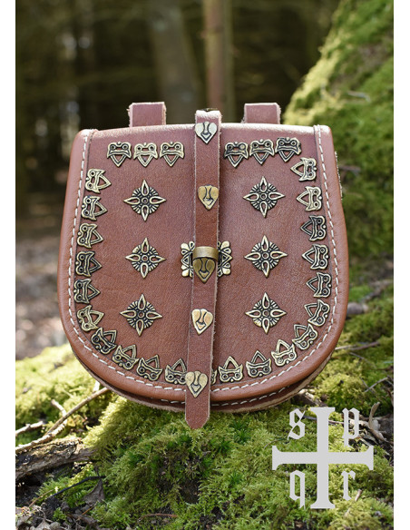 Viking leather bag model Tarsoly