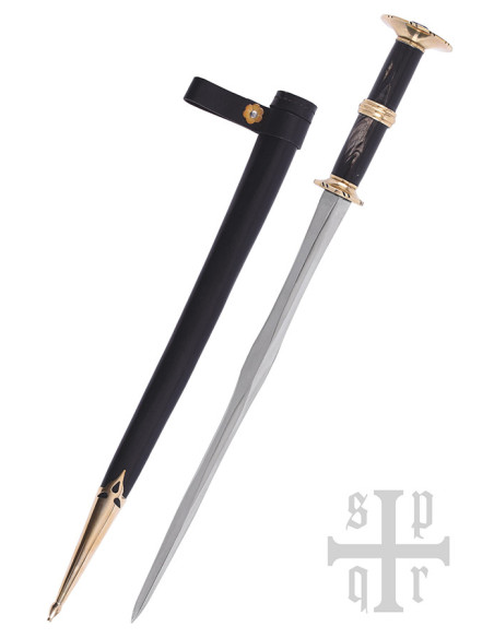 German Rondel-type long dagger with...