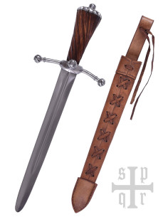 Medieval dagger for practice type Lansquenete