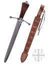 Medieval dagger for practice type Lansquenete