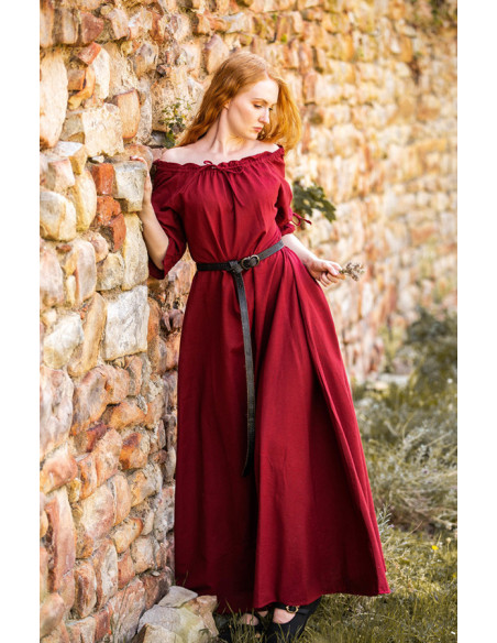 Karen medieval dress, red