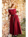 Karen medieval dress, red