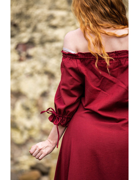 Karen medieval dress, red