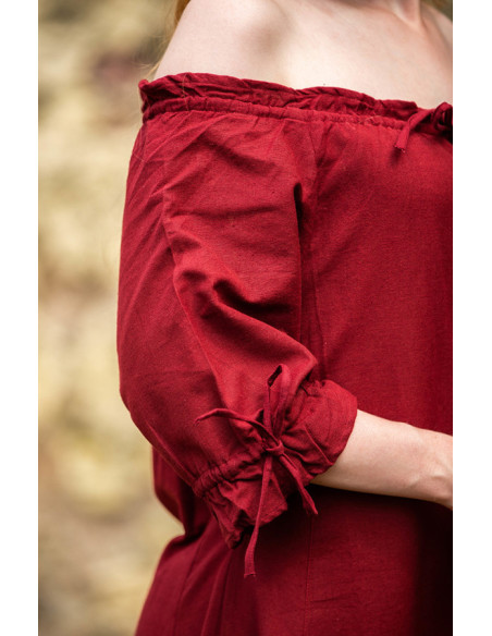 Karen medieval dress, red