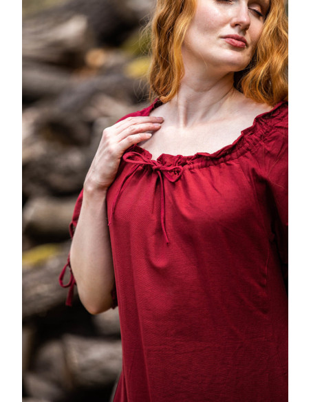 Karen medieval dress, red
