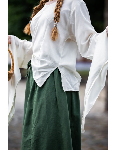 Medieval blouse Irma trumpet sleeves,... Medieval blouse Irma trumpet sleeves,...