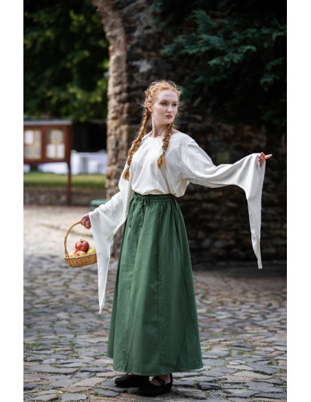 Medieval blouse Irma trumpet sleeves,... Medieval blouse Irma trumpet sleeves,...