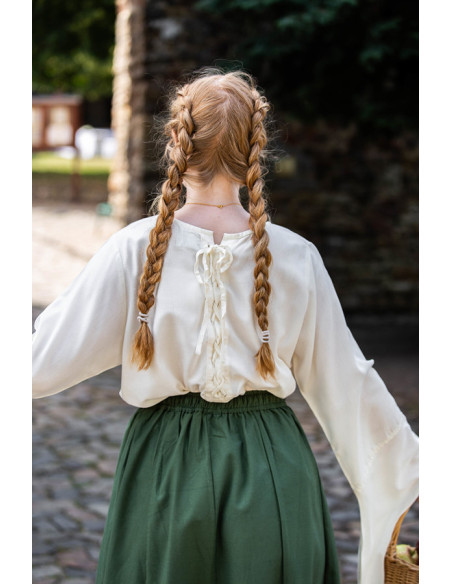 Medieval blouse Irma trumpet sleeves,... Medieval blouse Irma trumpet sleeves,...