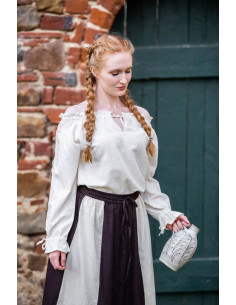 Medieval blouse woman ruffles