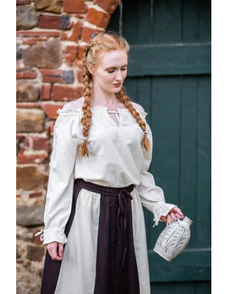 Medieval blouse woman ruffles Medieval blouse woman ruffles