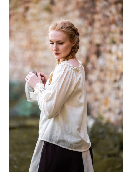 Medieval blouse woman ruffles Medieval blouse woman ruffles