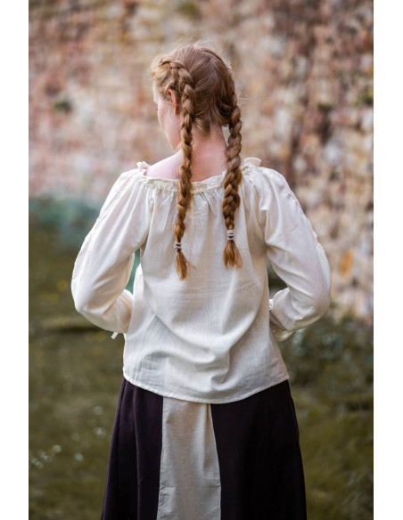 Medieval blouse woman ruffles Medieval blouse woman ruffles