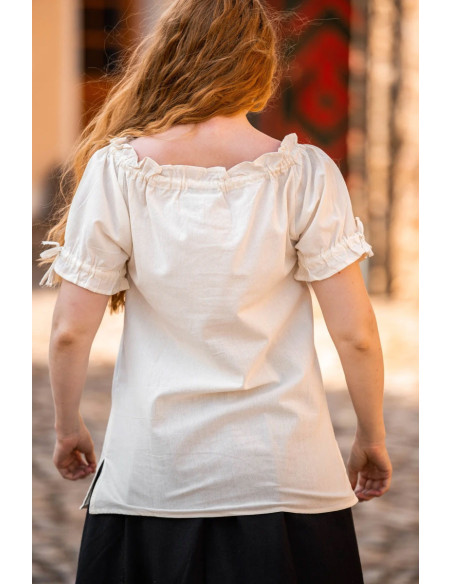 Medieval blouse with ties model...