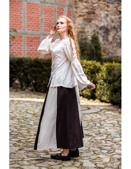 Classic medieval blouse Emma model,...