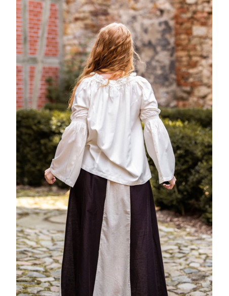 Classic medieval blouse Emma model,...