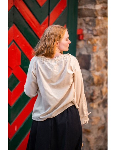 Medieval women's blouse Bettina, hemp Medieval women's blouse Bettina, hemp