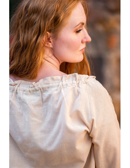 Medieval women's blouse Bettina, hemp Medieval women's blouse Bettina, hemp