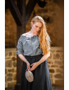 Verena medieval blouse, short sleeve