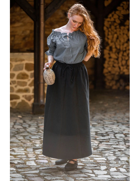 Verena medieval blouse, short sleeve