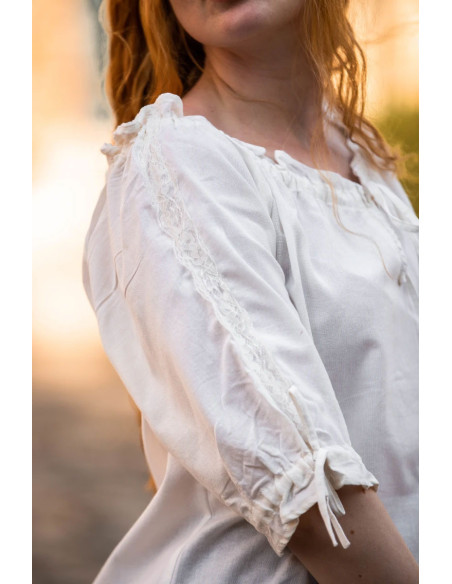 Medieval blouse short sleeve model... Medieval blouse short sleeve model...
