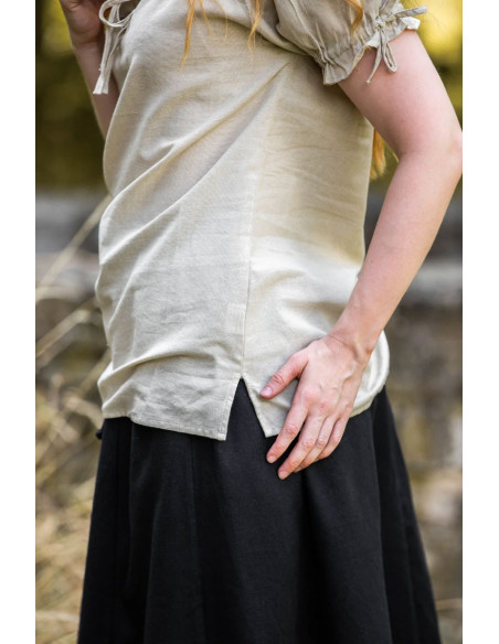 Medieval blouse with ties model...