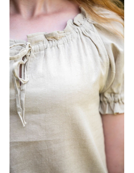 Medieval blouse with ties model...