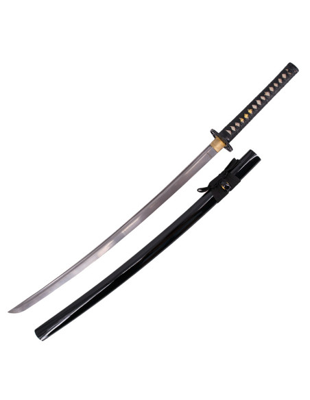 Functional katana with Damasco steel...