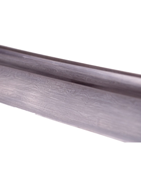 Functional katana with Damasco steel...