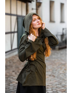 Medieval blouse Lea with laces