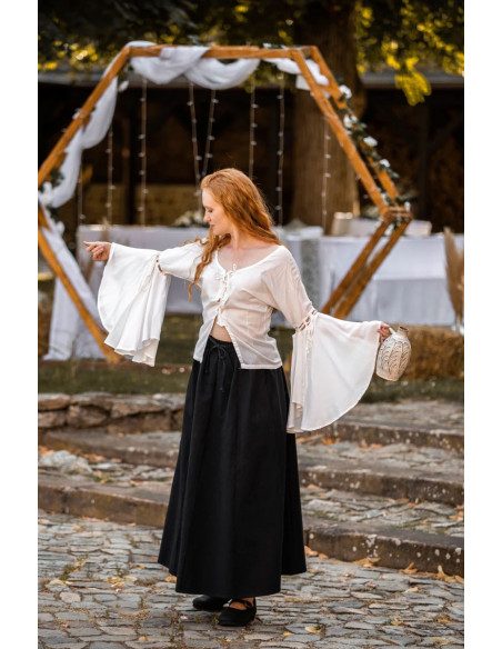 Medieval witch blouse model Carmen,... Medieval witch blouse model Carmen,...